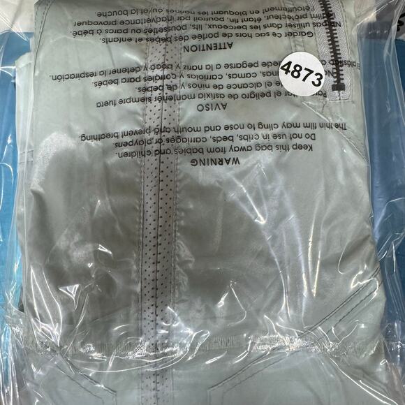 Kanji Jacket Mens Gray Full Zip Waxed Coated Japanese Utility Field 2X-Large XXL - Picture 10 of 11